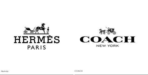 coach logo vs hermes|coach new logo.